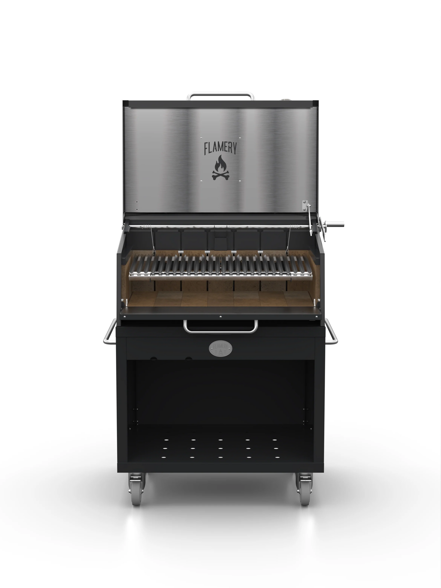 Flamery Small Asado PRO 2.1 Grill on Trolley