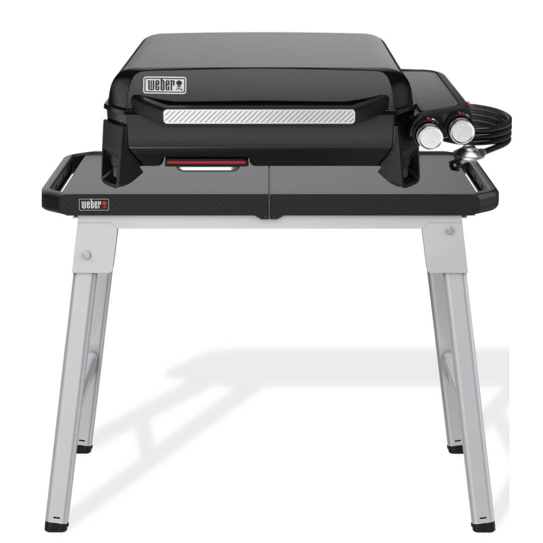 Weber Slate GP 56cm Premium Griddle plus Weber collapsible grill table