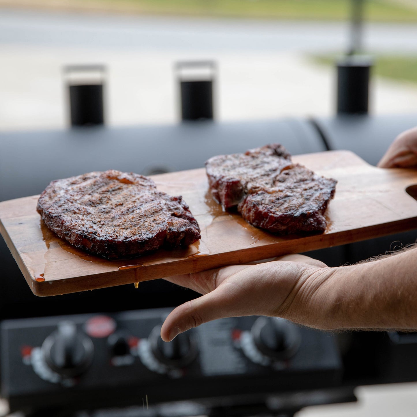 Ex-Display Char-Griller DUO Gas and Charcoal BBQ