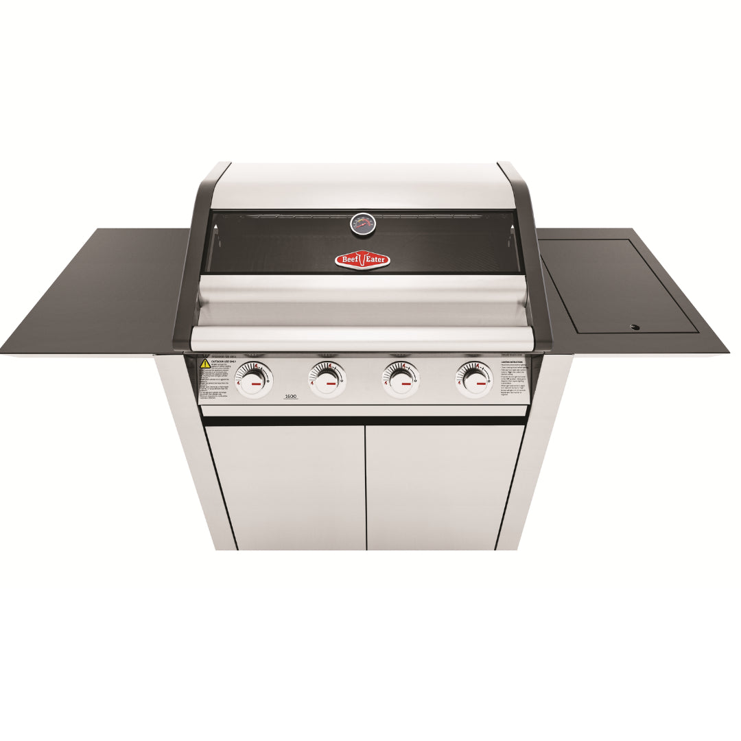 Ex-Display Beefeater 1600S 4 Burner BBQ & Side Burner Trolley