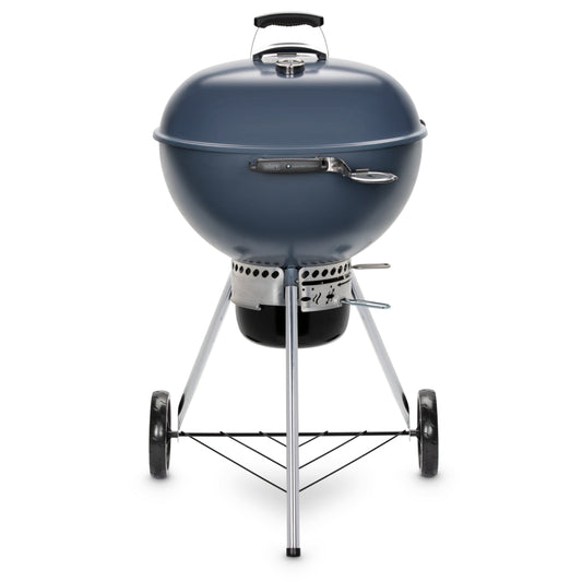 Ex Display Weber Master-Touch GBS C-5750 Charcoal BBQ Slate Blue